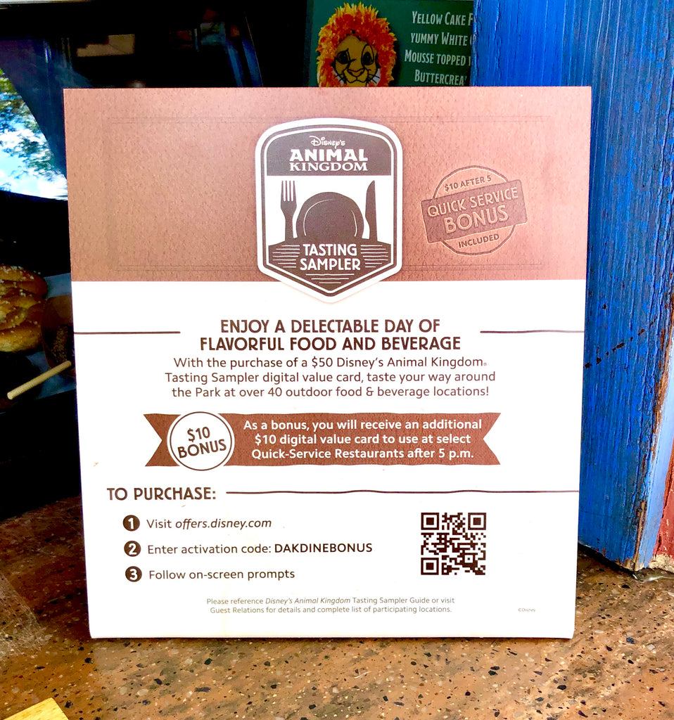 Animal Kingdom Tasting Sampler Review - Animal Kingdom - Walt Disney World - April 16, 2019 - Part 1