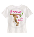Big Sister Monkey Shirt