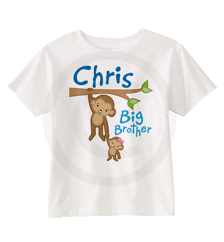 T-shirt Old Glory Big Brother Big Sister Made A Minon - Blanc Bébé Enfant En Coton 100%