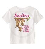 Big Sister Again Monkey Shirt