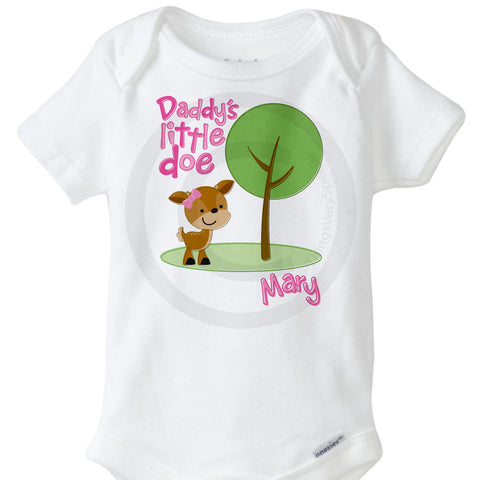 Daddy's Little Doe Onesie Bodysuit