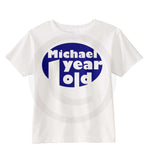 Boy's Birthday Shirt with Blue Oval 03272014e ThingsVerySpecial