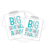 Big Brother Again and Big Brother Finally Matching Shirt Set