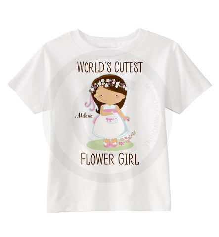 Flower Girl Shirt Personalized 06052015f ThingsVerySpecial