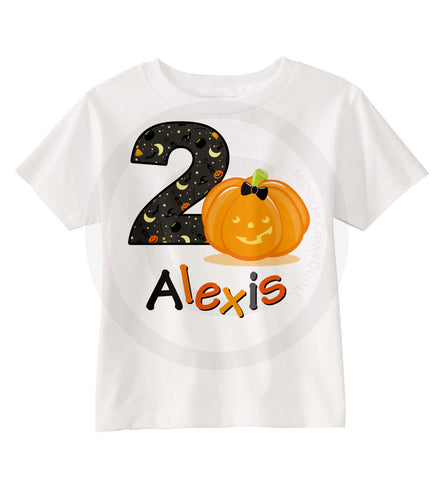 Halloween Birthday Shirt 07282014g ThingsVerySpecial