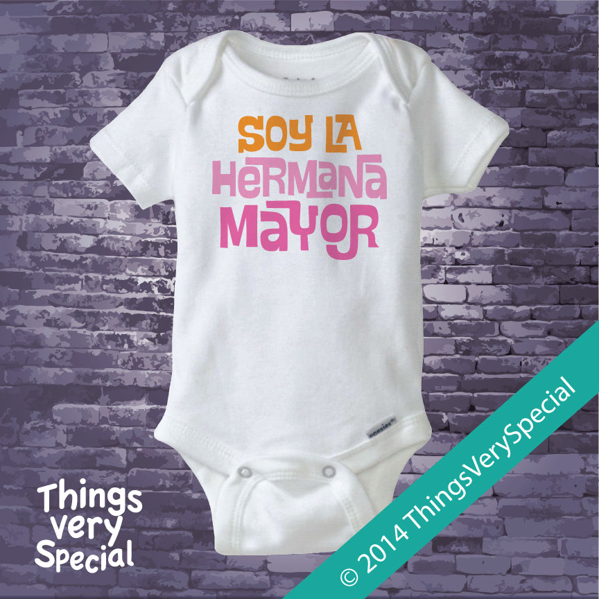 Soy una hermana mayor: I'm a Big Sister (Spanish edition) – The Baby Gift  People
