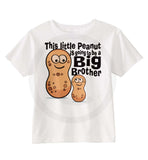 This Little Peanut is going to be a Big Brother Shirt