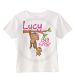 Big Sister Monkey Shirt