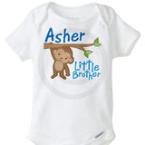 Little Brother Monkey Onesie