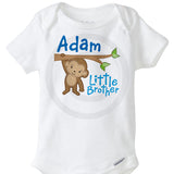 Little Brother Monkey Onesie