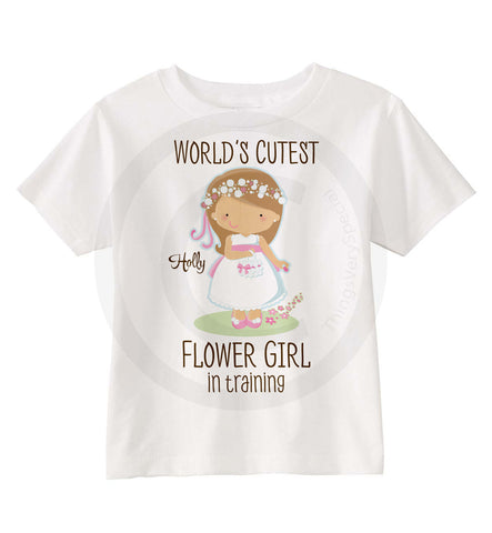 Flower girl In training Shirt