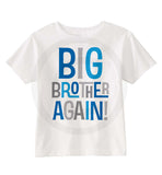 Big Brother Again Shirt with Blue and Grey Lettering