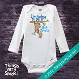 Big Cousin T shirt or Onesie - Monkey Big Cousin Shirt or Bodysuit - Big Cousin Gift - Jungle Big Cousin T-shirt or One Piece 03142012b