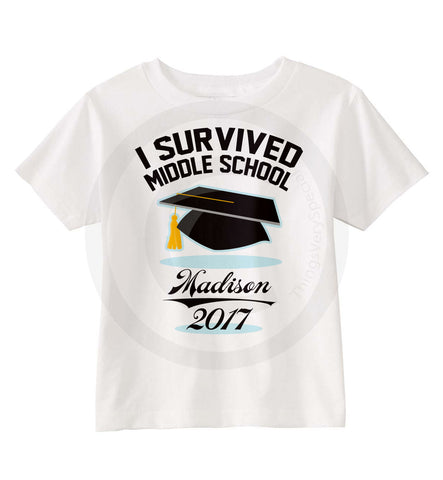 I Survived Middle School Tee Shirt 05012017d ThingsVerySpecial
