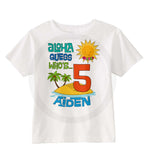 Hawaiian Luau Birthday Shirt for Boys | 07022014b | ThingsVerySpecial