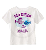 Big Sister Shirt with Fish