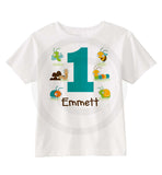 First Birthday Shirt for little boy that loves bugs