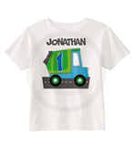 Garbage Truck Birthday Shirt for Boys 11052014c ThingsVerySpecial
