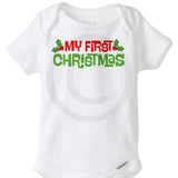 My First Christmas Onesie Bodysuit 11082016d ThingsVerySpecial
