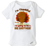 Thankful Big Brother Onesie Bodysuit | 11222013a | ThingsVerySpecial