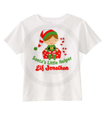 Santa's Little Helper Elf Shirt for boys 11292010a ThingsVerySpecial