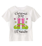 Elf Feet Christmas Shirt 11302015c ThingsVerySpecial